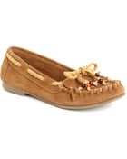 Steve Madden Teana Moccasin Flats - Lyst