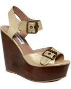 Steve Madden Wizard Wedge Sandals - Lyst