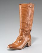 Alberto Fermani Soft Leather Knee Boot - Lyst