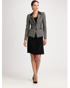 Armani Tech Cady Drape Skirt - Lyst