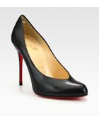 Christian Louboutin Leather Pumps - Lyst