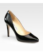 Jimmy Choo Vikki Patent Leather Pumps - Lyst