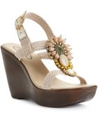 Callisto Caliente Wedge Sandals - Lyst