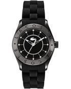 Lacoste Women'S Biarritz Black Silicone Strap 38Mm 2000673 - Lyst
