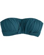 J.Crew Ruched Bandeau Top - Lyst