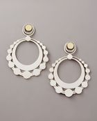 John Hardy Large Dot Hoop Earrings - Lyst