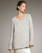 Donna Karan New York Alpaca Knit Sweater - Lyst