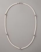 Lagos Luna Pearl Necklace - Lyst