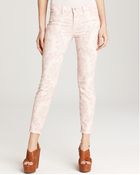 J Brand Jeans Mid Rise Skinny Jeans in Baroque - Lyst