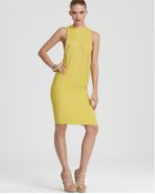Vera Wang Dress Eyelet Racerback - Lyst