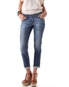 Ag Adriano Goldschmied Stilt Cigarette Roll Up Jeans - Lyst