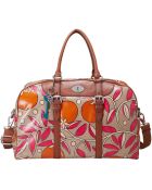 Fossil Vintage Keyper Coated Canvas Duffle - Lyst