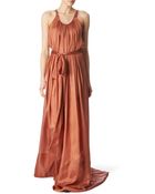 Rick Owens Silk Maxi Dress - Lyst