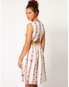 River Island River Island Cut Out Back Prom Dress - Lyst