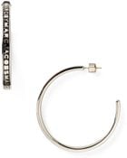 Marc By Marc Jacobs Classic Marc Hoop Earrings - Lyst