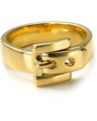 Michael Kors Michael Gold Buckle Ring - Lyst