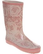 Office Marshmallow Welly Nude Rose Rubber - Lyst