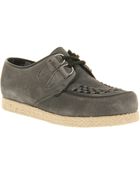 Underground Wulfrun Creeper Grey Suede - Lyst