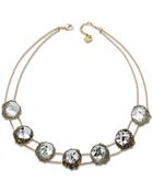 Swarovski Seven Crystal Necklace - Lyst