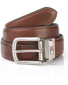 Tommy Hilfiger Reversible Leather Dress Belt - Lyst