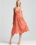 Marc By Marc Jacobs Dress Ando Flower Jersey - Lyst