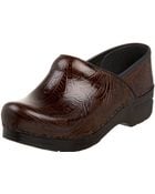 Dansko Dansko Womens Professional Tooled Clog - Lyst