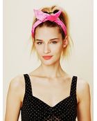 Free People Wire Tie Bow - Lyst