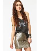 Nasty Gal Warrior Sequin Skirt - Lyst