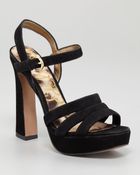 Sam Edelman Taryn Suede Sandal - Lyst