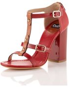 D&G Twotone Buckled Sandal - Lyst
