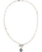 Majorica Tahitian Pearl Chain Necklace - Lyst