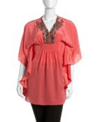 Sachin & Babi Metallic embroidered Caftan - Lyst