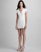 Parker Shortsleeve Minidress - Lyst