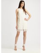 Sachin & Babi Banks Eyelet Shift Dress - Lyst