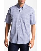 Cutter & Buck West Sound Check Sport Shirt - Lyst