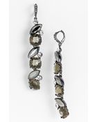 Givenchy Mojave Linear Earrings - Lyst
