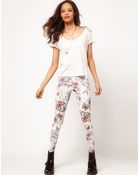 ASOS Collection Leggings in Tattoo Print - Lyst