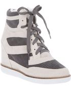 Jeffrey Campbell Hitop Wedge Sneaker - Lyst