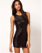 TFNC Tfnc Sequin Dress Sleeveless - Lyst