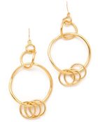 Belle Noel Chandelier Hoop Earrings - Lyst