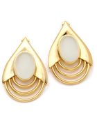 Belle Noel Large Teardrop Earrings - Lyst
