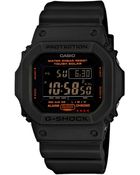 G-Shock Mens Digital Army Green Resin Strap Watch - Lyst