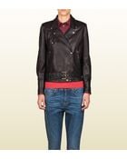 Gucci Belted Blouson - Lyst