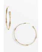 John Hardy Bamboo Large Hoop Earrings - Lyst