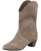 See By Chloé Classic Suede Boots - Lyst