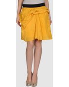 See By Chloé Knee Length Skirt - Lyst