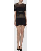 Vionnet Short Dress - Lyst