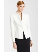 Donna Karan New York Collection Jersey Jacket - Lyst