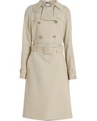 Maison Margiela Split Drape Front Trench - Lyst