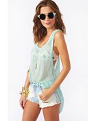 Nasty Gal Seabreeze Knit Tank - Lyst